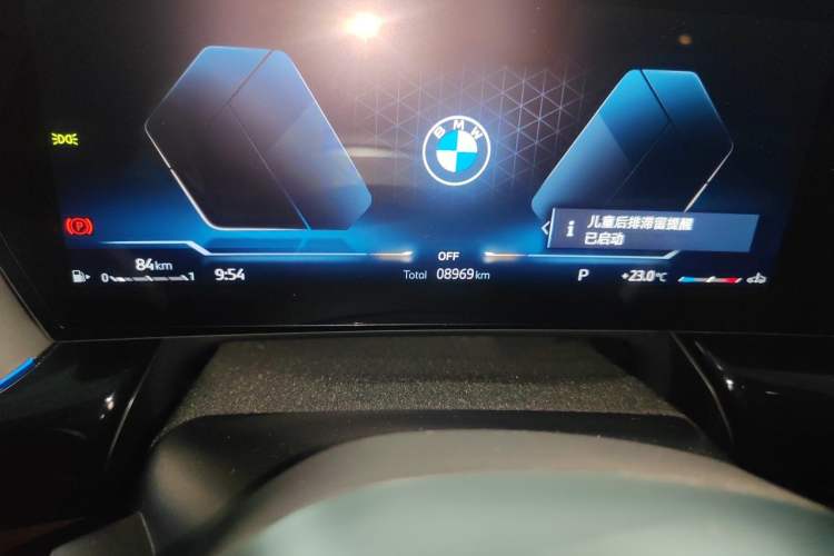 Used BMW X1 2024 sDrive25Li X Design Package Odometer Close Up