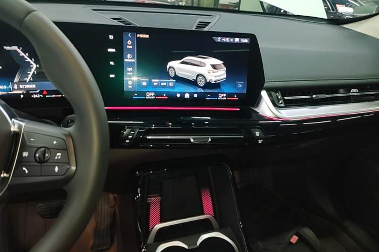 Used BMW X1 2025 Model sDrive25Li X Design Package Audio And AC Panel