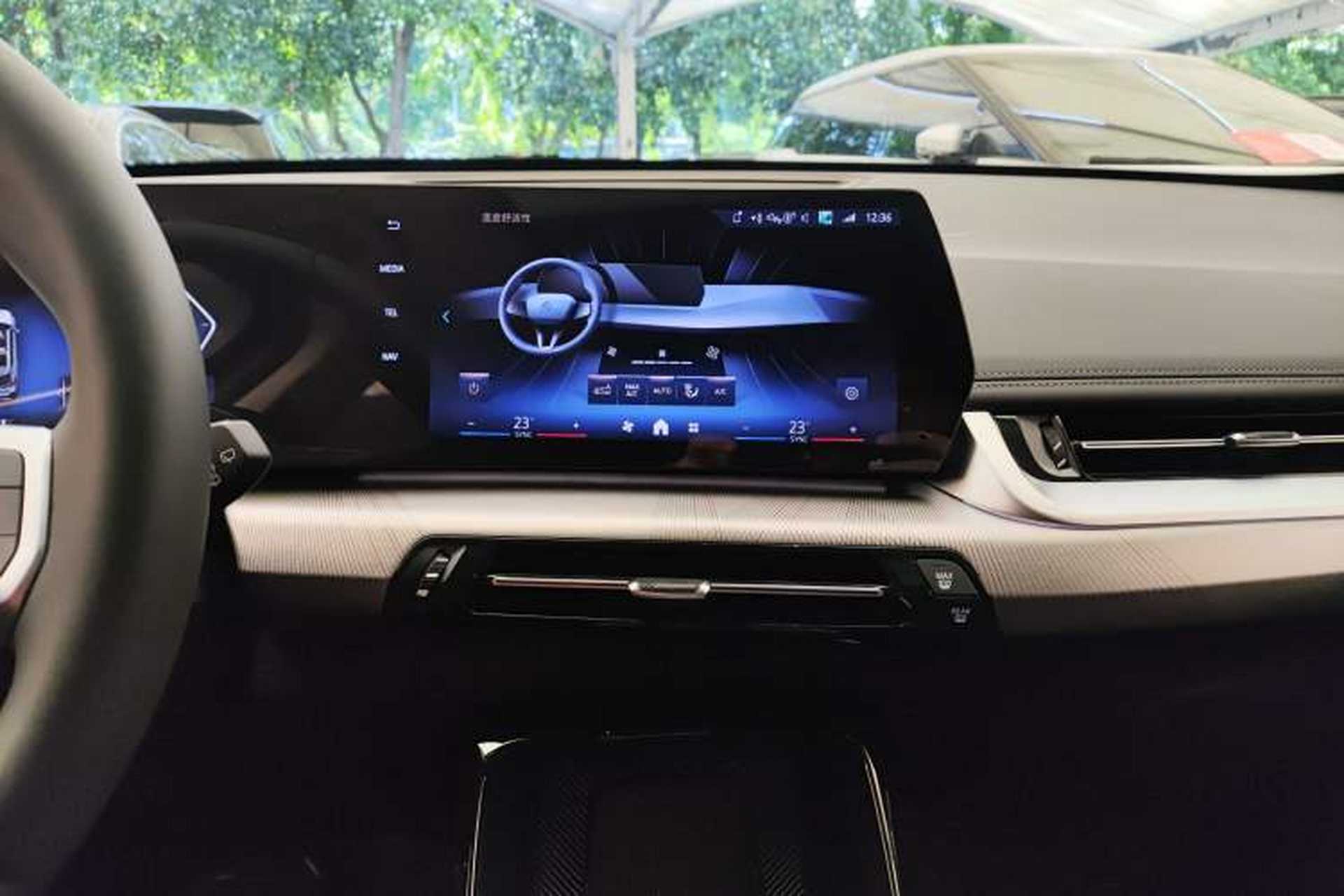 Used BMW X1 2025 Model sDrive25Li M Sport Package Audio And AC Panel
