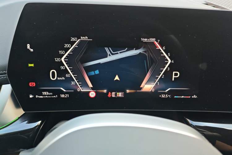 Used BMW X1 2025 Model sDrive25Li X Design Package Instrument Cluster