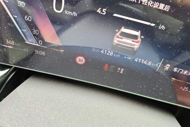 Used BMW X1 2025 Model sDrive25Li X Design Package Odometer Close Up