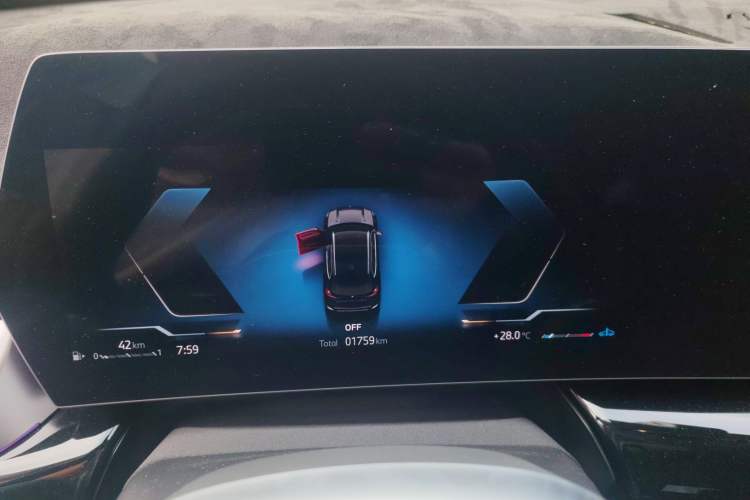 Used BMW X1 2026 Model sDrive25Li X Design Package Odometer Close Up