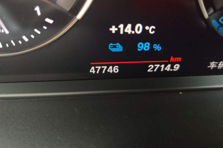 Used BMW X1 New Energy 2020 xDrive30Le Premium Edition Odometer Close Up