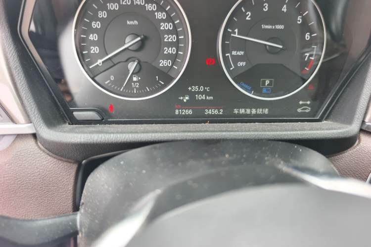 Used BMW X1 New Energy 2017 xDrive25Le Odometer Close Up