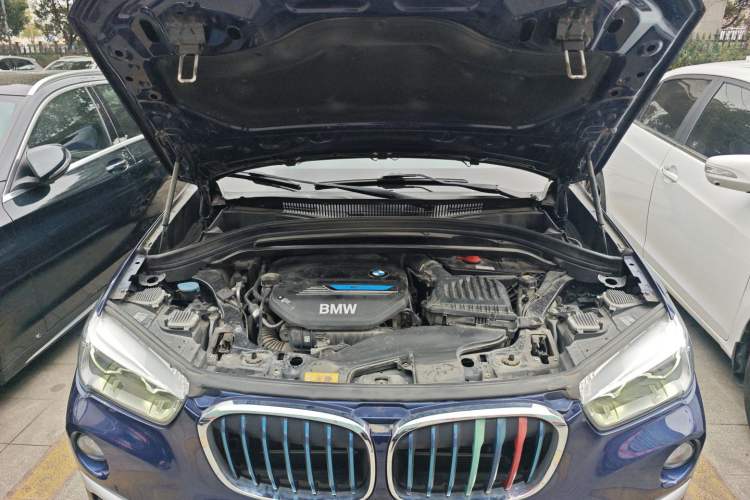 Used BMW X1 New Energy 2018 xDrive25Le Luxury Model Engine Bay