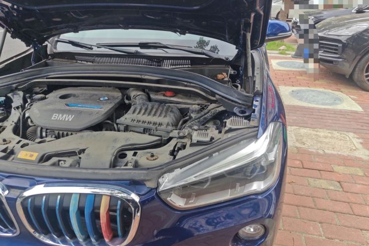 Used BMW X1 New Energy 2018 xDrive25Le Luxury Model Engine Bay Left
