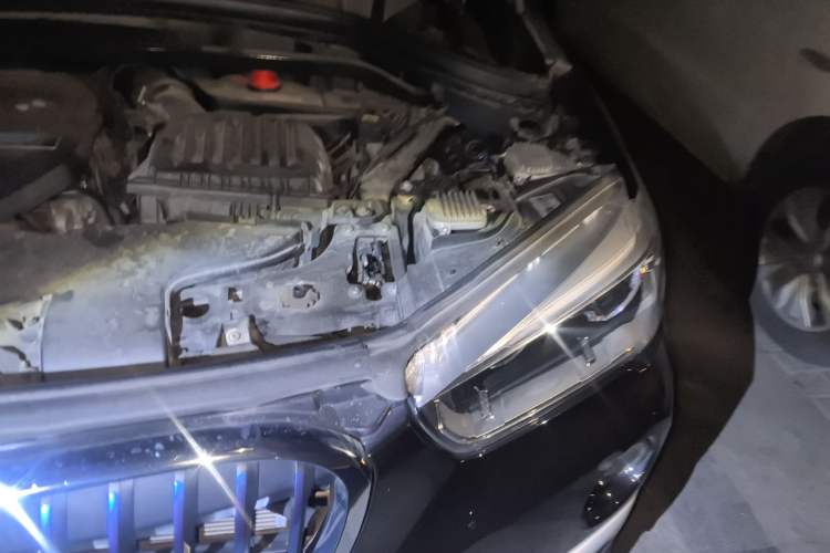 Used BMW X1 New Energy 2018 xDrive25Le Luxury Model Engine Bay Left
