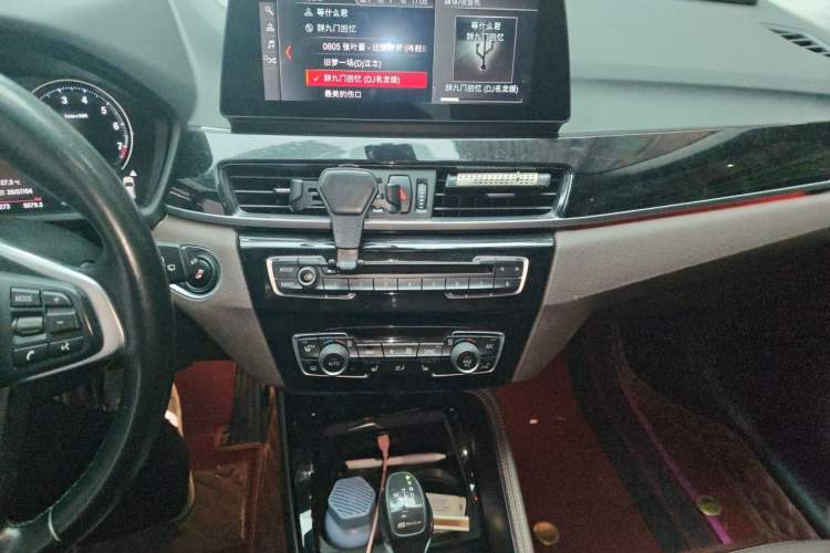 Used BMW X1 New Energy 2018 xDrive25Le Luxury Model Audio And AC Panel