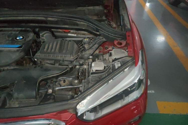 Used BMW X1 New Energy 2018 xDrive25Le Luxury Model Engine Bay Left