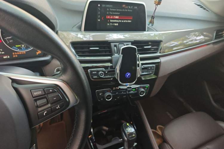 Used BMW X1 New Energy 2018 xDrive25Le Luxury Model Audio And AC Panel