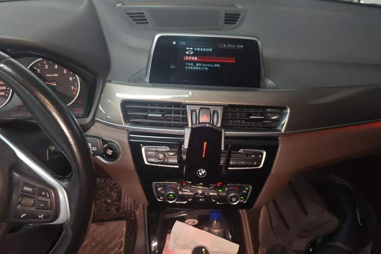 Used BMW X1 New Energy 2018 xDrive25Le Luxury Model Audio And AC Panel
