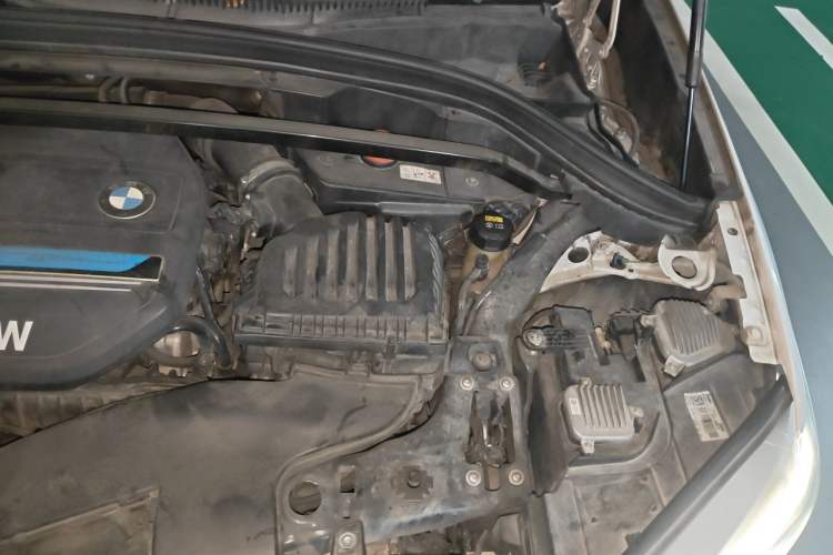 Used BMW X1 New Energy 2018 xDrive25Le Luxury Model Engine Bay Left