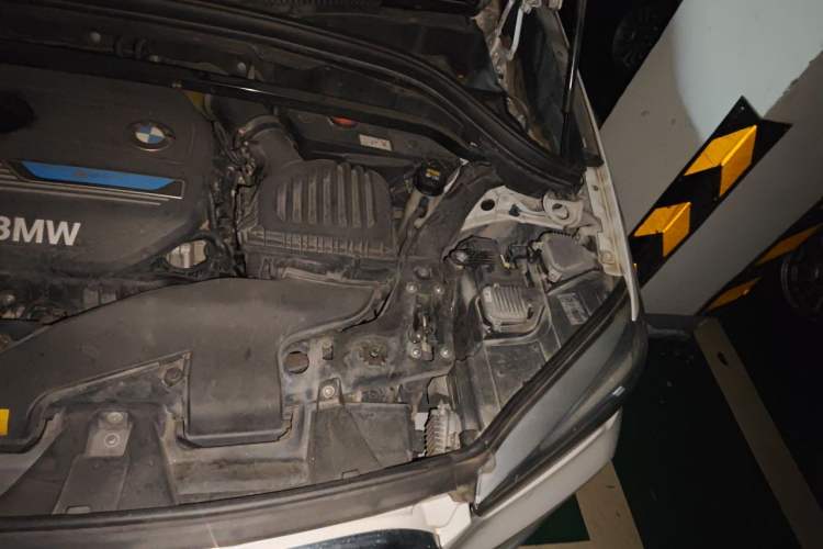 Used BMW X1 New Energy 2018 xDrive25Le Luxury Model Engine Bay Left
