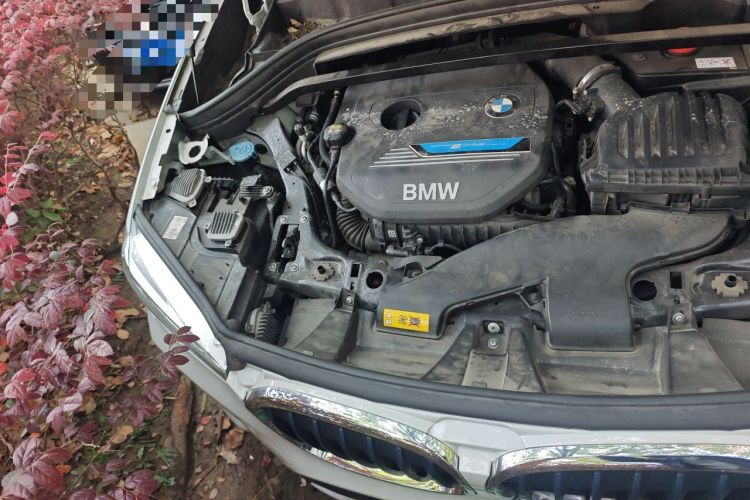 Used BMW X1 New Energy 2018 xDrive25Le Luxury Model Engine Bay Right