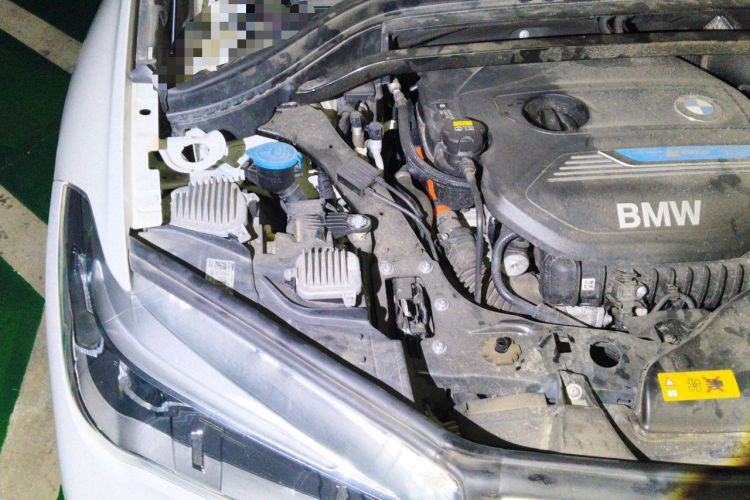 Used BMW X1 New Energy 2018 xDrive25Le Luxury Model Engine Bay Right