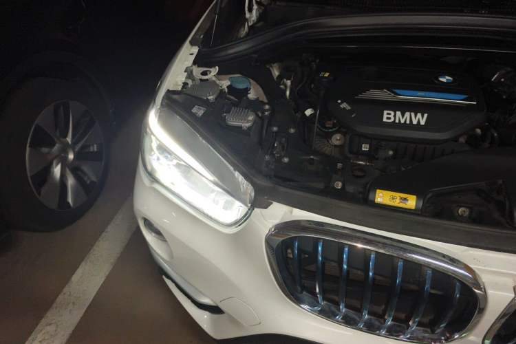 Used BMW X1 New Energy 2018 xDrive25Le Luxury Model Engine Bay Right