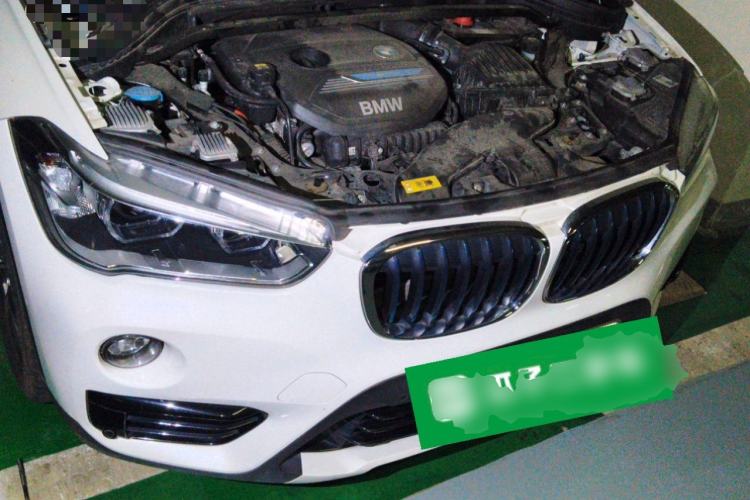 Used BMW X1 New Energy 2018 xDrive25Le Luxury Model Engine Bay