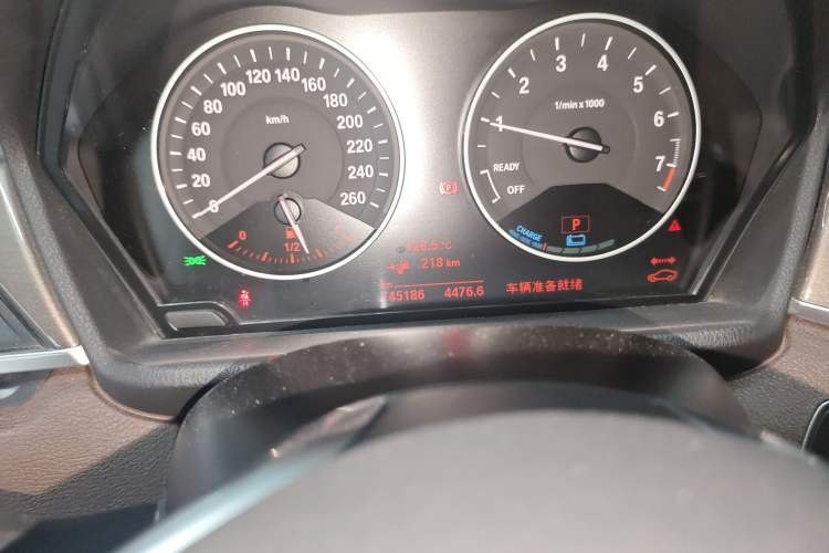 Used BMW X1 New Energy 2018 xDrive25Le Luxury Model Odometer Close Up
