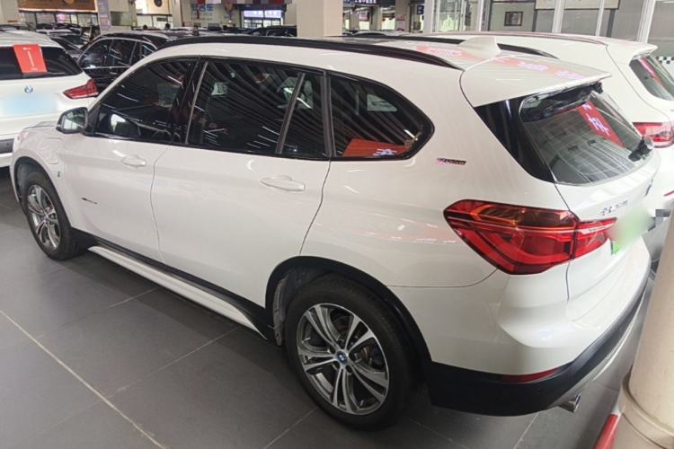 Used BMW X1 New Energy 2018 xDrive25Le Luxury Model Rear Left 45 Deg