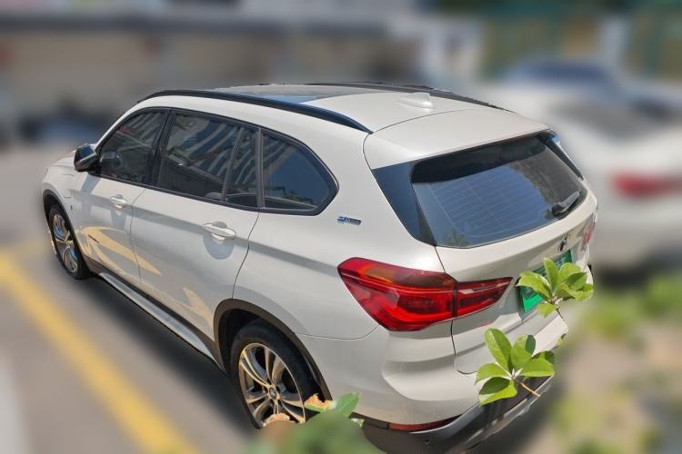 Used BMW X1 New Energy 2018 xDrive25Le Luxury Model Rear Left 45 Deg