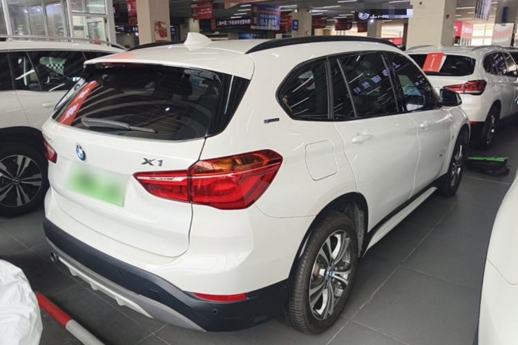 Used BMW X1 New Energy 2018 xDrive25Le Luxury Model Rear Right 45 Deg