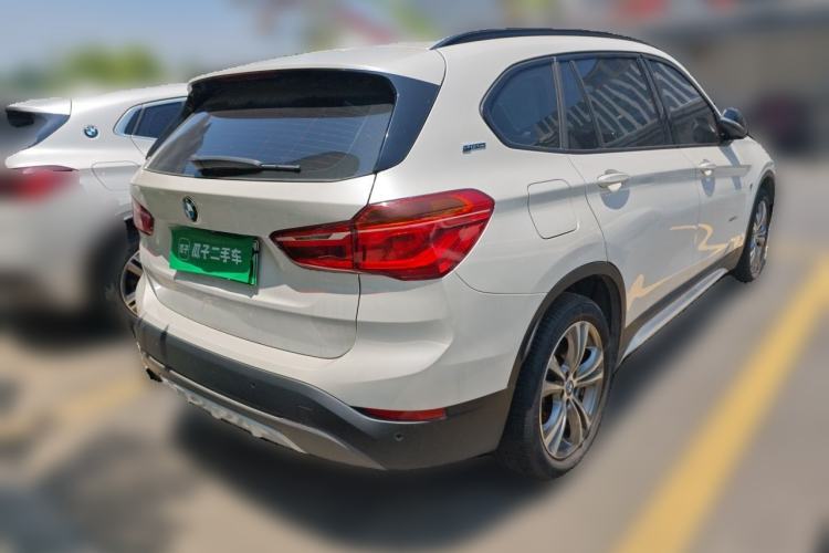 Used BMW X1 New Energy 2018 xDrive25Le Luxury Model Rear Right 45 Deg