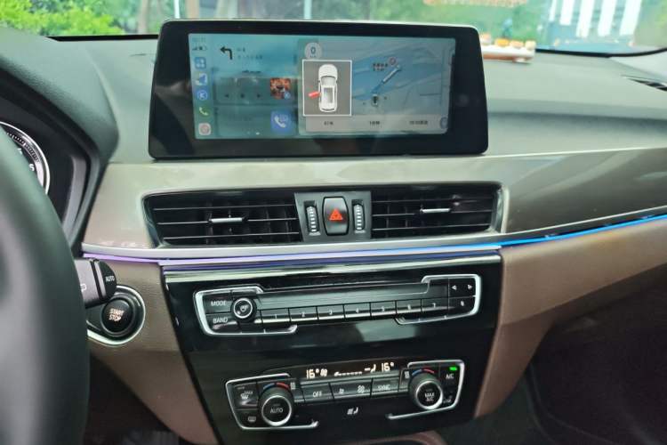 Used BMW X1 New Energy 2019 xDrive25Le Luxury Model Audio And AC Panel