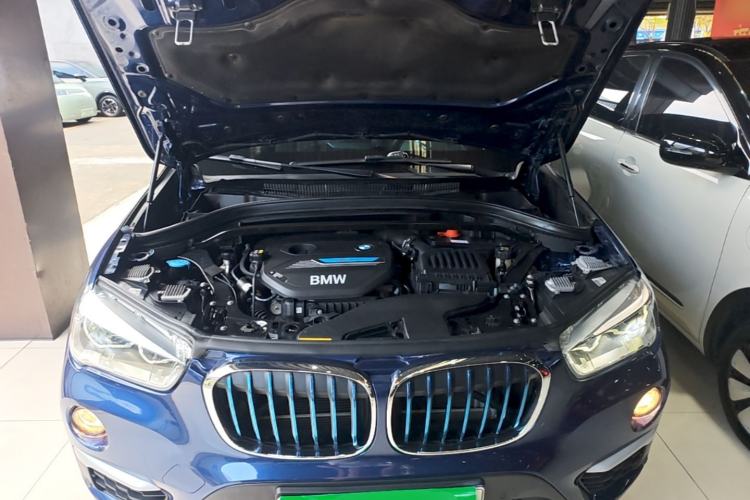 Used BMW X1 New Energy 2019 xDrive25Le Mileage Upgrade Version Engine Bay