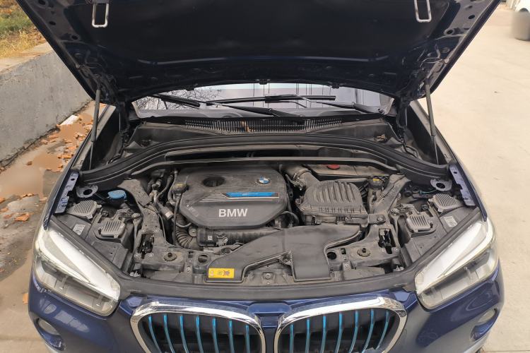 Used BMW X1 New Energy 2019 xDrive25Le Mileage Upgrade Version Engine Bay