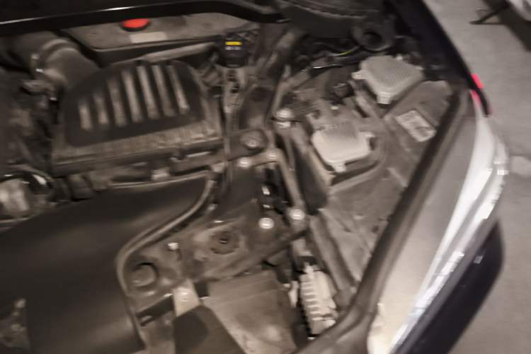 Used BMW X1 New Energy 2019 xDrive25Le Mileage Upgrade Version Engine Bay Left
