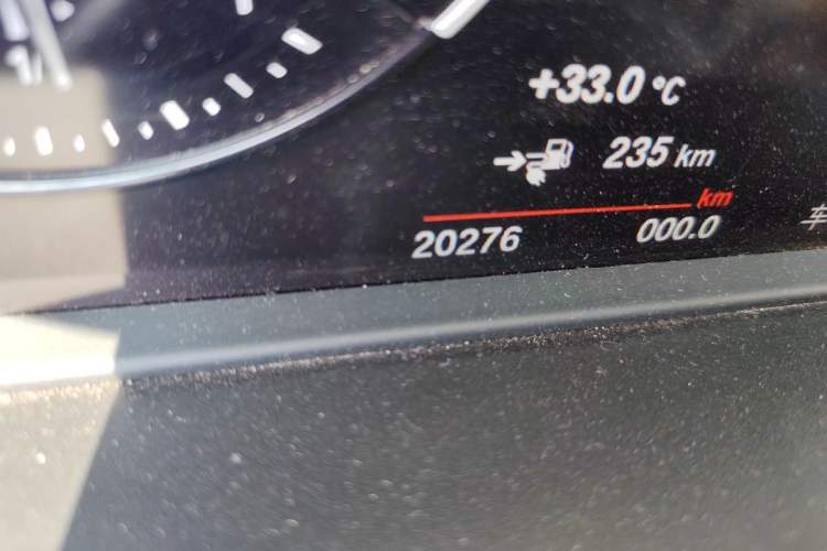 Used BMW X1 New Energy 2019 xDrive25Le Luxury Model Odometer Close Up