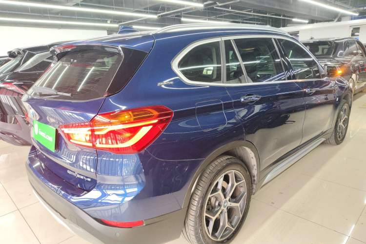 Used BMW X1 New Energy 2019 xDrive25Le Luxury Model Rear Right 45 Deg
