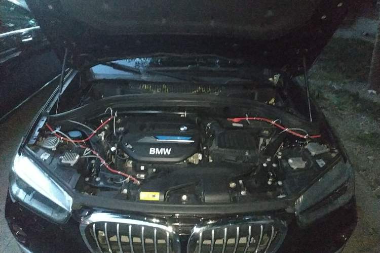 Used BMW X1 New Energy 2019 xDrive25Le Mileage Upgrade Version Engine Bay