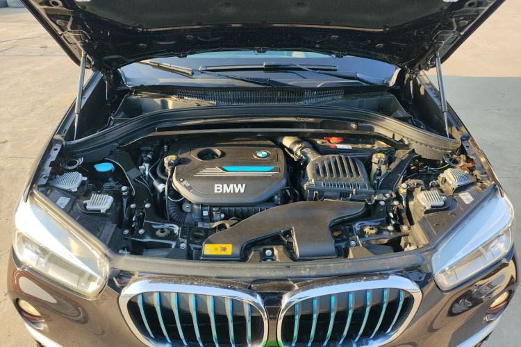 Used BMW X1 New Energy 2019 xDrive25Le Mileage Upgrade Version Engine Bay