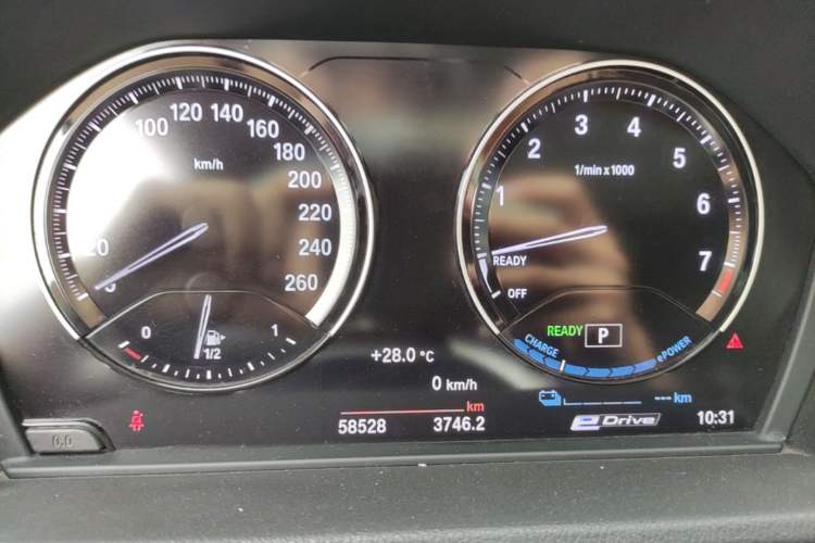 Used BMW X1 New Energy 2019 xDrive25Le Mileage Upgrade Version Instrument Cluster
