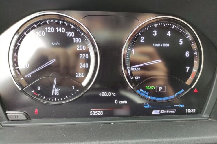 Used BMW X1 New Energy 2019 xDrive25Le Mileage Upgrade Version Instrument Cluster