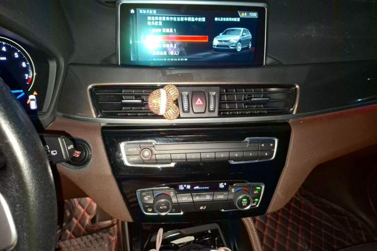 Used BMW X1 New Energy 2019 xDrive25Le Luxury Model Audio And AC Panel