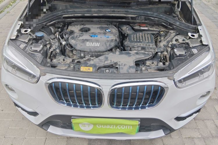 Used BMW X1 New Energy 2019 xDrive25Le Mileage Upgrade Version Engine Bay