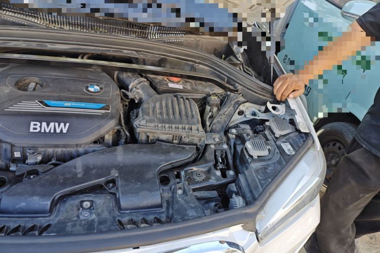 Used BMW X1 New Energy 2019 xDrive25Le Luxury Model Engine Bay Left
