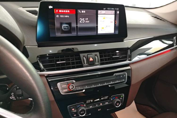 Used BMW X1 New Energy 2020 xDrive30Le Premium Edition Audio And AC Panel