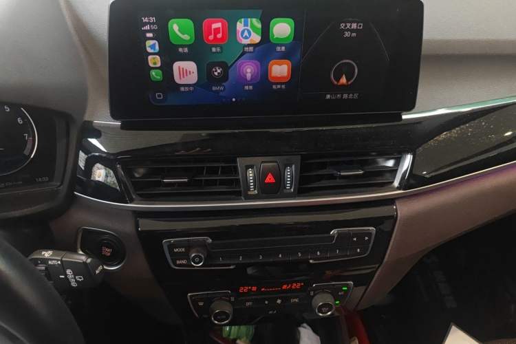 Used BMW X1 New Energy 2020 xDrive30Le Premium Edition Audio And AC Panel