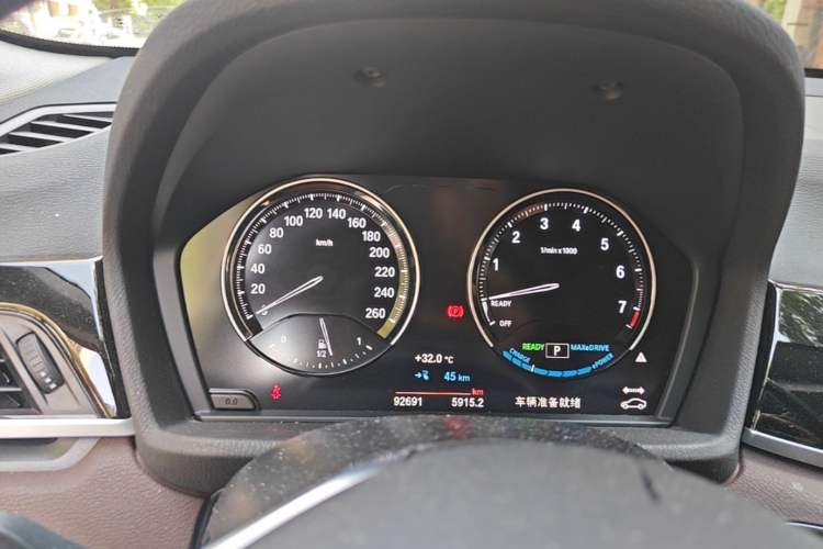 Used BMW X1 New Energy 2020 xDrive30Le Premium Edition Instrument Cluster