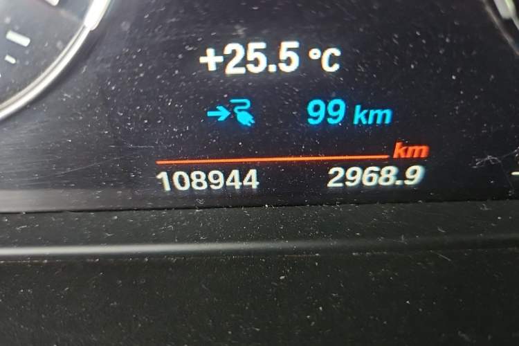Used BMW X1 New Energy 2020 xDrive30Le Premium Edition Odometer Close Up