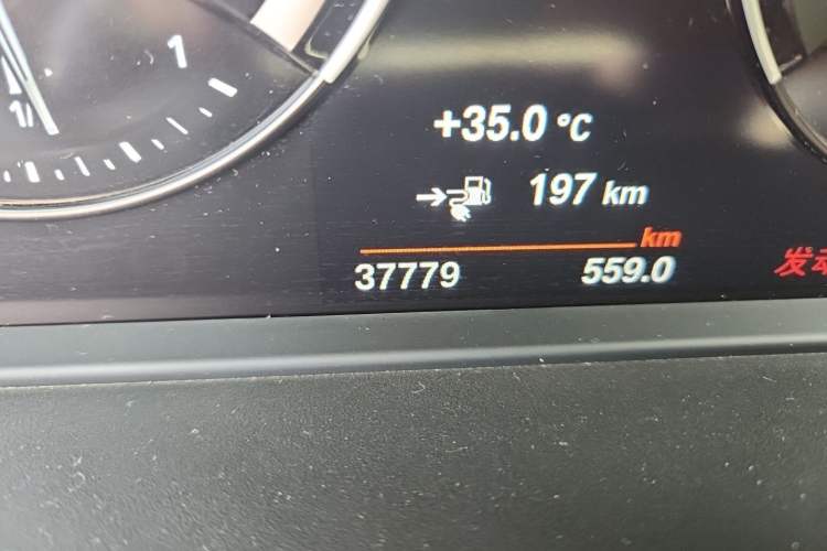 Used BMW X1 New Energy 2020 xDrive30Le Premium Edition Odometer Close Up
