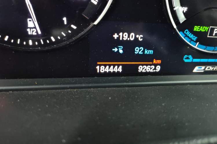Used BMW X1 New Energy 2020 xDrive30Le Premium Edition Odometer Close Up