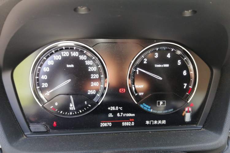 Used BMW X1 New Energy 2021 xDrive30Le Premium Edition Instrument Cluster