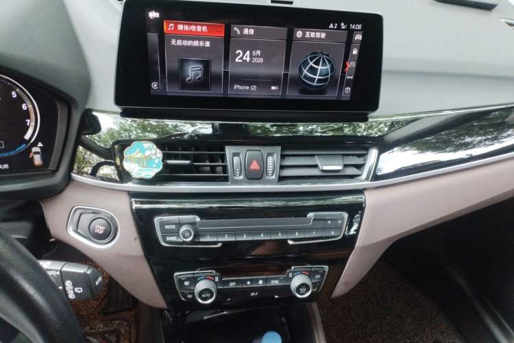 Used BMW X1 New Energy 2021 xDrive30Le Premium Edition Audio And AC Panel