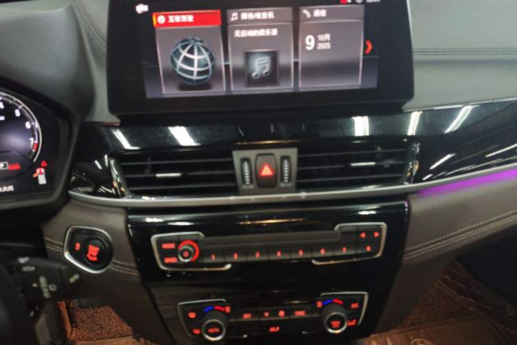 Used BMW X2 2021 Restyled sDrive25i M Sport Package Audio And AC Panel