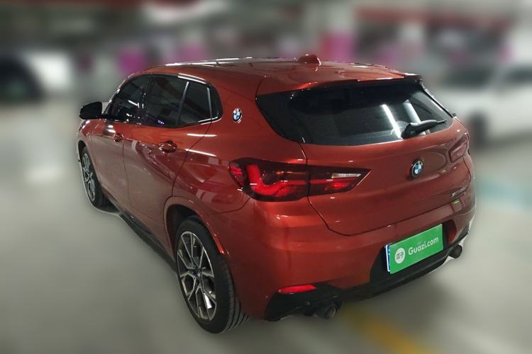 Used BMW X2 2021 Updated xDrive25i Midnight Edition Rear Left 45 Deg