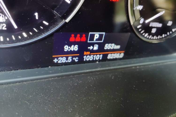 Used BMW X2 2018 sDrive25i Leading Model M Sport Package China V Odometer Close Up
